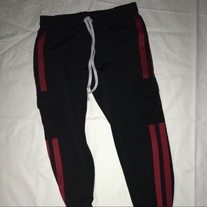 fashion nova cargo track pants